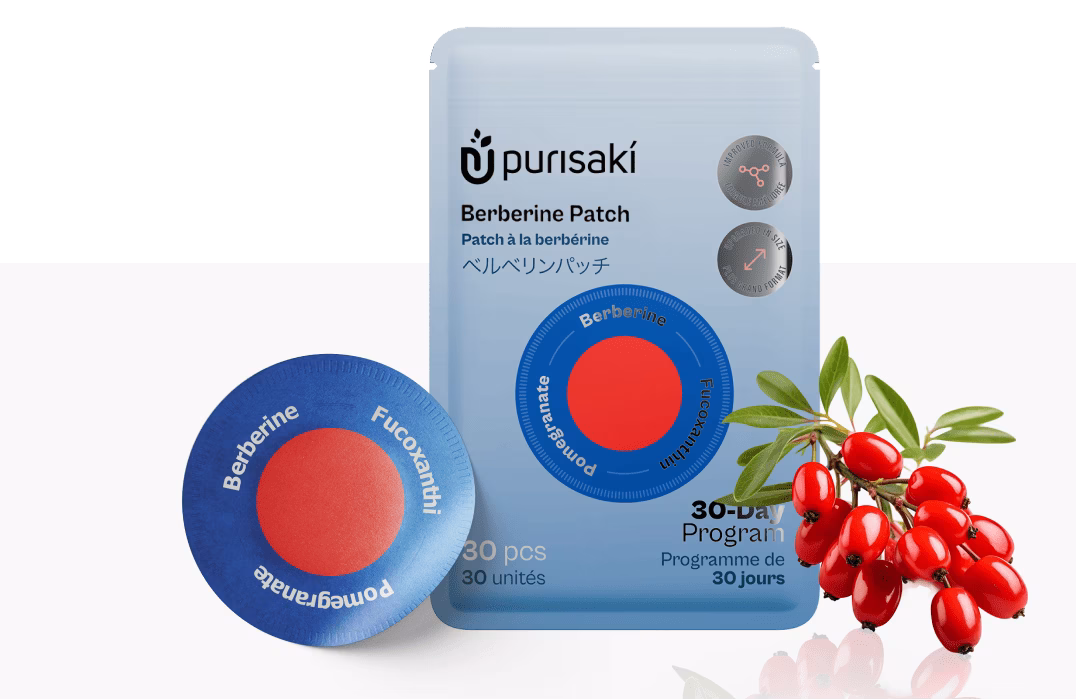 Purisaki Berberine Patch — Natural Wellness Support USA